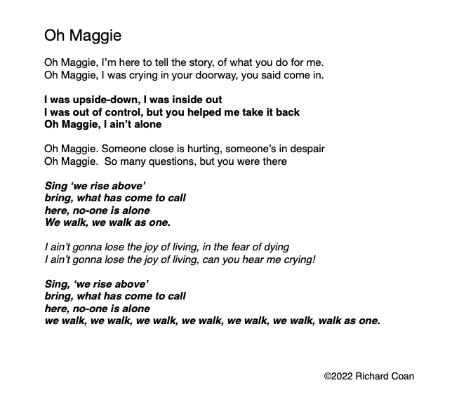 Oh Maggie song lyrics